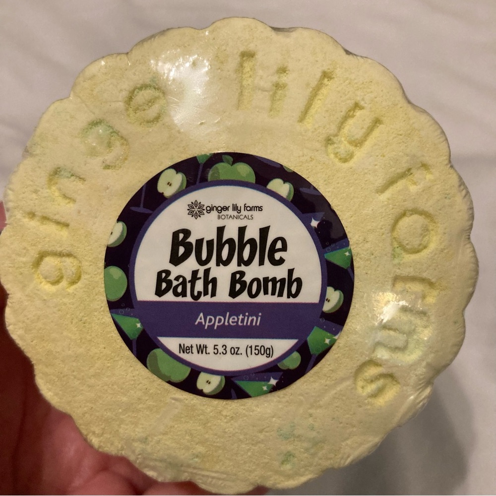 Ginger Lily Farms Appletini Bubble Bath Bomb